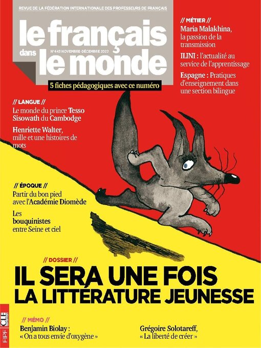 Title details for Le français dans le monde by SEJER - Available